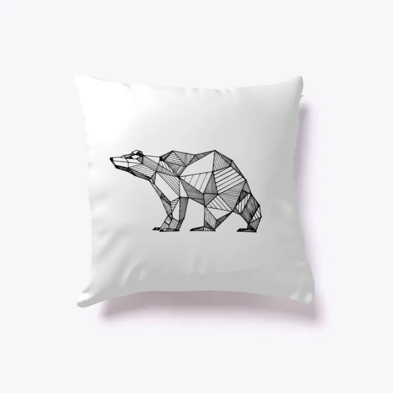 Vintage Bear Pillow